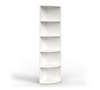 Étagère d'angle Ecki, 40x180cm, Blanc, Vicco 25377