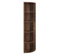 Étagère d'angle Ecki, 40x180cm, Bois antique, Vicco 36547
