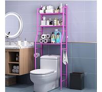Étagère d'angle en métal à 3 niveaux pour salle de bain - Économie d'espace - Solution de rangement élégante pour articles de toilette et accessoires