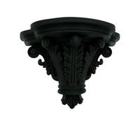 Étagère d'angle - Étagères d'angle 19 x 9 cm, design anti-déformation | Le support mural combine charme gothique avec un effort minimal, étagères flottantes pour bureau à domicile, jardinière d'hôtel,