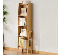 Étagère d'angle multifonctionnelle en bambou - Étagère de rangement à 3/4/5 niveaux pour la maison et le bureau, design élégant pour le salon et le bureau