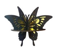 Étagère D'angle Mural - Étagère D'angle Mural | Boat Racing Butterfly - Étagères Angulaire En Forme De Papillon | MENSOLAS DÉCORATIVE FLOT DE SALLE DE SALLE | Étagères En Bois Rétro Par Pièce