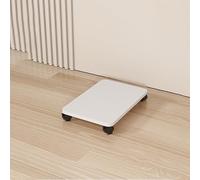 Étagère d'angle pour DVD et CD - Pour jeux vidéo - Tour AV - 45 x 30 cm - Blanc