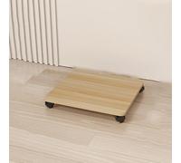 Étagère d'angle pour DVD et jeux vidéo - Support AV pour CD - Tour de lecteur de disques pour salon et jeux - Bois Oril 50 x 45 cm - Solution de rangement de divertissement