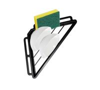 Étagère d'angle pour évier - Égouttoir à vaisselle triangulaire comme | Étagère triangulaire pour évier de cuisine, style maison de campagne, usage quotidien, savon, brosse à ustensiles