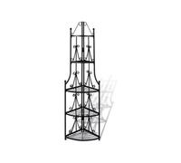 Etagère d'angle pour plantes en noir