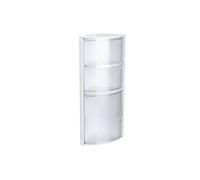Etagère d'angle - TATAY - 4480101 - 2 portes en ABS - Blanc - Polyvalente