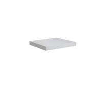 ÉTAGÈRE D'APPUI POUR LAVABO BLANC BROSSÉ 60 CM VALENTINA