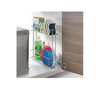 Metaltex In&out XL-Organiseur coulissant de nettoyage Gris métallisé 11 x 38 x 34 cm