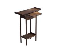 Étagère d'autel avec statues de Bouddha avec étagère rétractable et tiroirs, sanctuaire de méditation vintage pour offrandes et prières