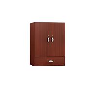 Étagère d'autel Bouddha - Armoire verticale de style chinois, comptoir en bois massif, design moderne et simple avec porte, petite unité pour un usage domestique, solution de rangement pour niches
