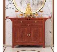 Étagère d'autel de Bouddha - Statue Feng Shui pour Dieu de la richesse 108 cm Fournitures de table spéciales Placement Sanctuaire pour la méditation et la décoration spirituelle