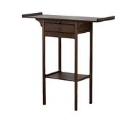 Etagère d'autel Style chinois multifonctionnel Extrémités relevées et tiroirs de rangement, idéal pour brûler de l'encens dans le bureau et pour les lieux de culte familiaux Walnut Wood 68*40*104cm