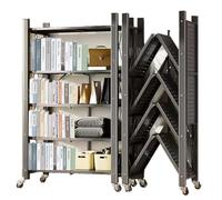 Étagère de boulanger de cuisine avec roulettes, chariot de table basse à 3/4/5 niveaux, support de micro-ondes, étagère de rangement pour salon, salle à manger, bureau (5 niveaux, gris)