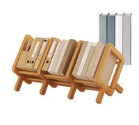 Étagère de bureau - Étagère de bureau avec tiroirs - Étagère à livres de bureau - Petite bibliothèque basculante - Peu encombrante et multifonctionnelle pour le coin lecture, l'organisation