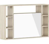 Étagère de bureau murale pliante cm 94 x 62h x 20(fermée) 62(ouverte) façade bla