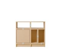 Étagère de Bureau Muuto Stacked Configuration 5 Chêne