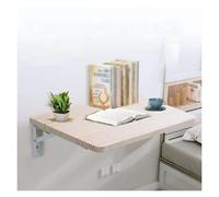 Étagère de bureau pliable murale - Peu encombrante - Polyvalente - Pour bureau, cuisine, salle à manger - 100 x 50 cm