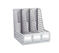 Étagère De Bureau, Support De Livres En Métal Pour Bureau D'étudiant, Cadre De Classement Vertical, Boîte De Rangement Multi-colonnes Pour Poste De Travail De Bureau(252 * 257 * 275mm)