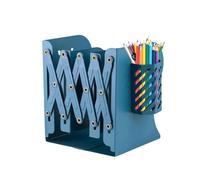 Étagère de bureau télescopique en métal avec porte-stylo, bibliothèque, bureau