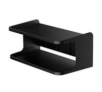 Étagère de chevet flottante, support mural à double couche | Inconvénient simple des inconvénients avec étagère de rangement | Support magnétique mural pour téléphones, télécommandes, rouges à lèvres