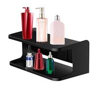 Étagère de chevet flottante -two -niveau -wand -mount -stisch, chambre à partir de | Table assemblée avec design robuste, étagère flottante pour téléphone -télécommande livres