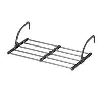 Étagère De Chevet pour Dortoir,Support Pliable et Ajustable,Porte-Vêtements Rétractable | pour Balcon, Maison, Chambre d', Camping-Car, Lit de Bébé, Appartement, Berceau, Sac à