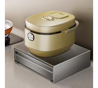 Étagère de comptoir de cuisine - Étagère de rangement à plusieurs niveaux pour micro-ondes et grille-pain - Solution de rangement peu encombrante pour la maison et la cuisine