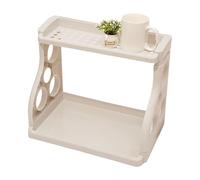 Étagère de comptoir de cuisine, organisateur d'étagère de comptoir | Organisateur d'épices à 2 niveaux multi-usages de grande capacité étagère de cuisine - Boudin de rangement économiseur de sp