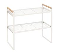 Etagère 2 niveaux Balm blanc L42cm - 5 five simply smart