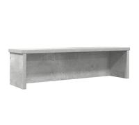 vidaXL Étagère de cuisine empilable bois d'ingénierie noir 50x15x16 cm
