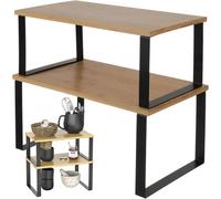 Etagère de cuisine en bambou - 2 pcs Ruhhy 25661