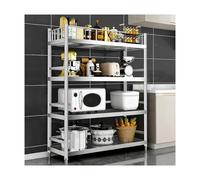 Étagère de cuisine multifonction à 3 niveaux pour une grande capacité de charge optimale Utilisation polyvalente Parfait pour la maison et le restaurant (70 x 30 x 150 cm)