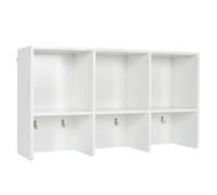 The Home Deco Factory - Etagère de cuisine murale en bois blanc Blanc G