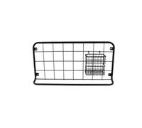 Etagère de cuisine Open Grid avec crochets et panier de rangement - Largeur 30 cm x Longueur 60 cm - Noir
