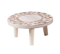 Étagère de décoration de jardin en bois pour pot de fleurs pour balcon ou étagère de jardin