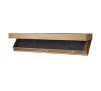 Étagère de dissimulation d'armes à feu - Wandplank Met Geheim Vak Étagère cachée | Mur avec compartiments secrets | Dissimulation murale en bois | Rangement compact pour armes à feu avec porte piège