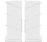 Étagère de douche 2PCS 4étages Salle de bain Étagère de stockage max 6kg