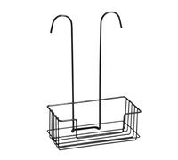 ETAGERE DE DOUCHE A SUSPENDRE NOIR MAT SERGIO 1NV MSV