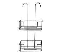 ETAGERE DE DOUCHE A SUSPENDRE NOIR MAT SERGIO 2NV MSV
