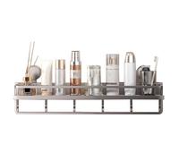 Étagère de douche à ventouse avec ventouse - Kit de rangement de salle de bain - Forte aspiration - Étanche - Pour salle de bain, salon, hôtel