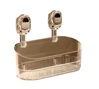 Étagère De Douche À Ventouse - Organisateur Durable Sans Coin, Stockage Étanche Pour Animaux De Compagnie | Rack De Tasse Solide Avec Drainage Inférieur, Installation Facile Pour La Salle De Bain, Cui