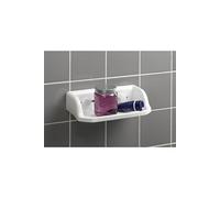 etagere de douche a ventouses fortes plastique Blanc G