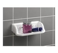 etagere de douche a ventouses fortes plastique Blanc G