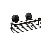 Etagère de Douche à Ventouses Venterra 25cm Noir