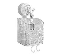 Étagère de douche adhésive pour salle de bain - Rangement mural portable - Sans dommage - Option d'économie d'espace - Idéal pour la maison, l'hôtel, la caravane - Durable