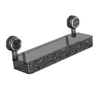 Étagère de douche avec ventouse, organiseur de salle de bain, ventouse rectangulaire, pour la douche, sans perçage, pour plan de travail, cuisine