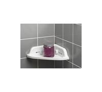 etagere de douche d'angle a ventouses fortes plastique
