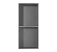 Étagère de douche encastrée étanche en acier inoxydable 304 pour shampooing et articles de toilette Motif alcôve Gris 70 x 28 x 12,5 cm