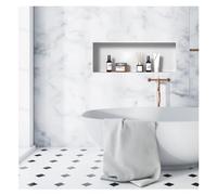 Étagère de douche encastrée pour salle de bain et cuisine, solution de rangement peu encombrante